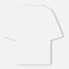 ZELQUAR™ Men's Black Embroidery 240 GSM heavyweight  Acid Washed Oversized Tee