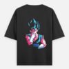 Goku Ultra Instinct Oversized T-Shirt | 240 GSM Premium Cotton Men's Oversized Classic T-Shirt
