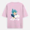 ZELQUAR™ Dragon Ball Vegeta Oversized T-Shirt | 240 GSM Premium Cotton | Men's Oversized Classic T-Shirt