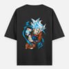 Goku Ultra Instinct Oversized Men's T-Shirt | 240 GSM Premium Cotton | Unisex Oversized Classic T-Shirt